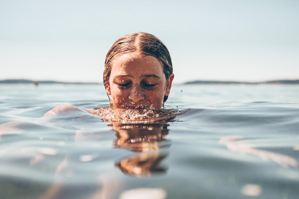 Can I wear my contacts in water?