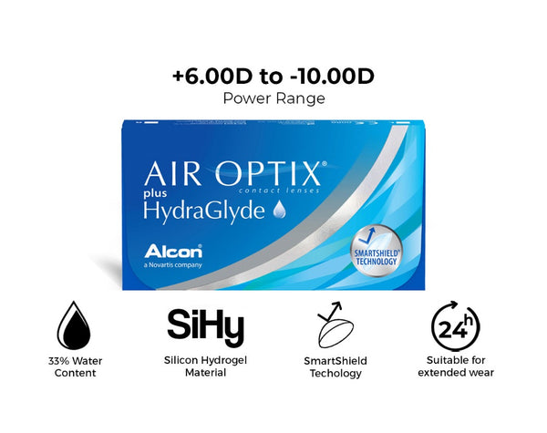 Air Optix plus Hydraglyde