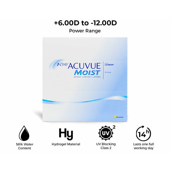 1-Day Acuvue Moist 90pk