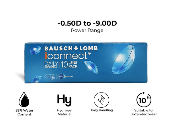 Bausch & Lomb iConnect Daily Disposable 10pk